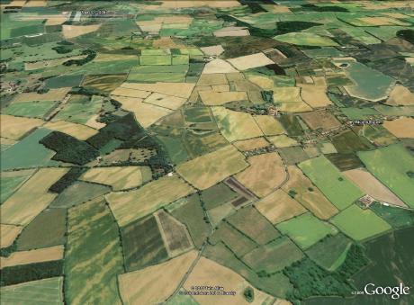 Lineations within the Cromer Ridge, near Baconsthorpe